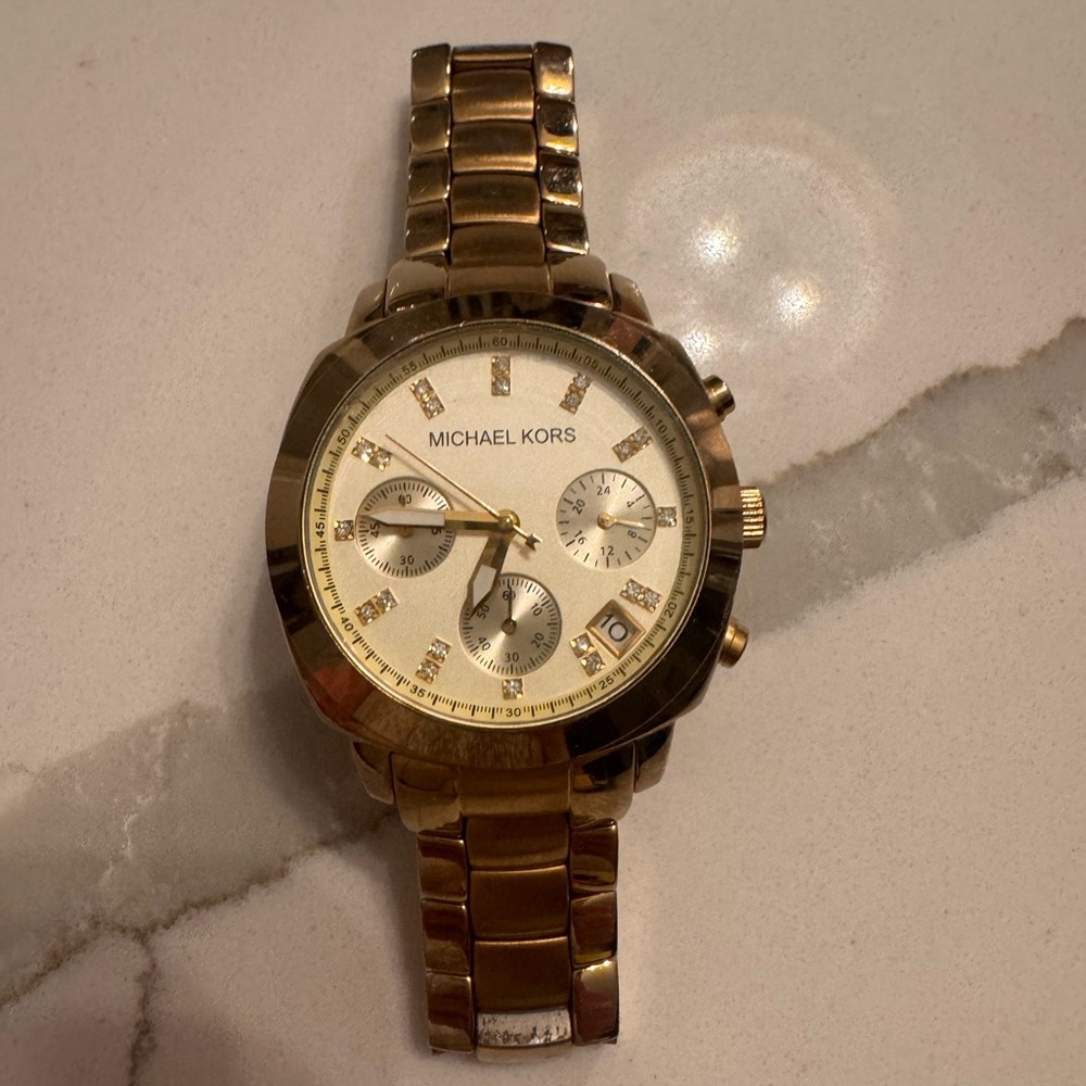 Michael Kors gold watch women’s